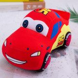 Red Racing Car Soft Stuffed Plush Animal Doll for Kids Gift