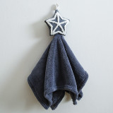 Cute Star Bibulous Square Hanging Towel For Bathroom