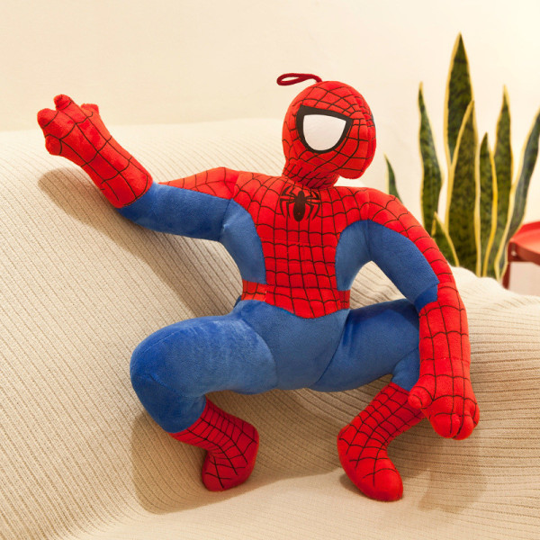 big stuffed spiderman
