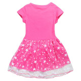 Toddler Girls Angle Pig A-Line Lace Tutu Dresses