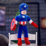 Marvel Series Spider Man Captain America Stuffed Plush Animal Doll for Kids Gift