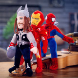 Marvel Series Spider Man Captain America Stuffed Plush Animal Doll for Kids Gift