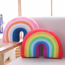 Rainbow Pillow Toys Home Sofa Cushions stuffed Dolls for Kids Gift