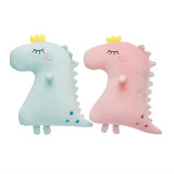Cute Crown Dinosaur Soft Stuffed Plush Animal Doll for Kids Gift