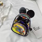 Colorful Mouse Ears Dazzle Fashion Backpack Bags for Toddlers Kids