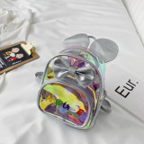 Colorful Mouse Ears Dazzle Fashion Backpack Bags for Toddlers Kids