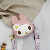 Cute Cartoon Rabbit Silicone Mini Single Shoulder Bag