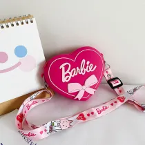 Cute Cartoon Heart-shaped Silicone Mini Single Shoulder Shoulder Bag