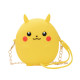Cute Cartoon Pikachu and Monster Silicone Mini Single Shoulder Bag