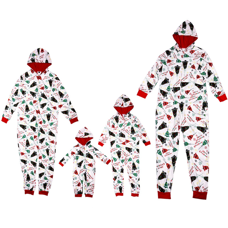 Christmas Family Matching Sleepwear Onesie Kigurumi Pajamas Prints ...