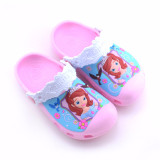 Toddle Kids 3D Sophia Princess Home Beach Summer Slippers Shoes