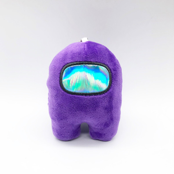 purple among us crewmate plushie