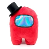 Plush Toy Hat Merch Soft Stuff Animal Figures Cute Astronaut Crewmate Plushies for Gifts Game Fans