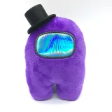 Plush Toy Hat Merch Soft Stuff Animal Figures Cute Astronaut Crewmate Plushies for Gifts Game Fans