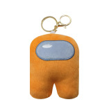 Plush Stuff Animal Plushies Astronaut Toys Pendant Key Ring Among Us Merch Crewmate Plushie Gifts for Game Fans