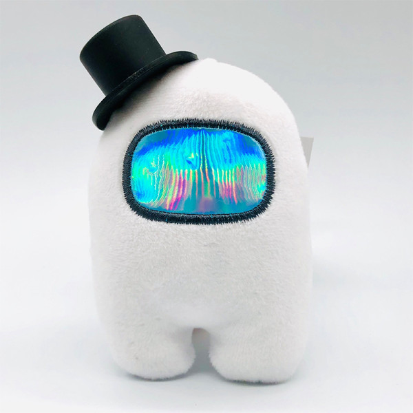 among us plush toy with hat