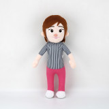 CoCoMelon JJ Plush Doll Watermelon Educational Doll for Children Cartoon Stuffed Animal Doll for Kids Gift