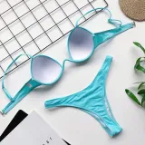 Women Push Up Underwire Extra Steel Support Bikinis Swimwear Sets