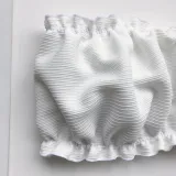 Women Tube Top Bikinis Chest Wrap Strapless Frill Bandeau V-neck Swimwear Bikinis Sets
