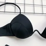 Women Push Up Underwire Extra Steel Support Bikinis Swimwear Sets