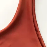 Women Tube Top Bikinis Chest Wrap Strapless Frill Bandeau V-neck Swimwear Bikinis Sets