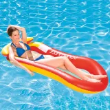 Inflatable Net Deck Chair Swimming Floating Row For Kids Child Adults