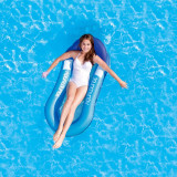 Inflatable Net Deck Chair Swimming Floating Row For Kids Child Adults