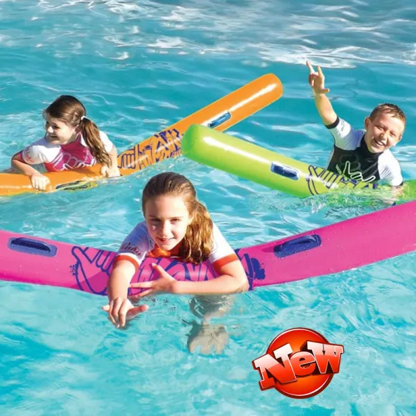 Three Dimensional Cylindrical PVC Floating Mattress Swimming Floating Row