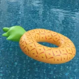 Yellow Pineapple Inflatable Swimming Circle For Kids Child Adults