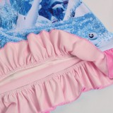 Toddler Girls Long Sleeves Sleepwear Dress