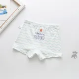 Kid Girls 5 Packs Prints Mermaid Princess Boxer Briefs Cotton Underwear