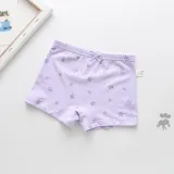 Kid Girls 5 Packs Prints Mermaid Princess Boxer Briefs Cotton Underwear