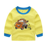 Toddler Boy 2 Pieces Pajamas Sleepwear CARS Long Sleeve Shirt & Legging Sets