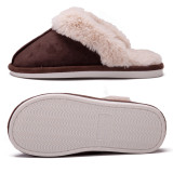 Couples Cozy Fluffy Soft Plush Fuzzy Memory Foam Splicing Slides Indoor House Winter Warm Home Slippers