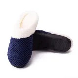 Couples Cozy Soft Plush Fleece Memory Cotton Fluffy Slides Indoor House Winter Warm Slippers