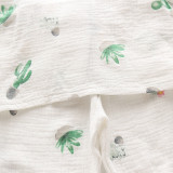 Toddler Kids Girl Prints Cactus Summer Short Pajamas Cotton Sleepwear Set