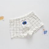 Kid Boys 5 Packs Print Sesame Street Boxer Briefs Cotton Underwear