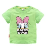Toddler Girls Print Donald Duck Daisy Cotton T-shirt