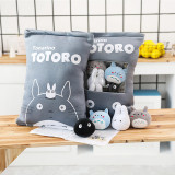 Cute Totoro Plush Bag Soft Toy Throw Pillow Pudding Pillow Creative Gifts