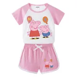 Toddler Kids Balloons Summer Short Pajamas Sleepwear Set Cotton Pjs