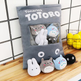 Cute Totoro Plush Bag Soft Toy Throw Pillow Pudding Pillow Creative Gifts