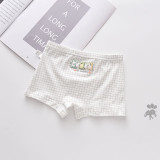 Kid Boys 5 Packs Print Cute Dinosaurs Boxer Briefs Cotton Underwear