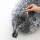 Grey Chubby Blob Animals Seal Pillow Stuffed Plush Dolls for Kids Gift