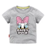 Toddler Girls Print Donald Duck Daisy Cotton T-shirt