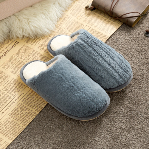 Men Cozy Cute Soft Plush Slides Indoor Home House Winter Warm Slippers