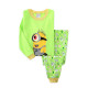 Toddler Boy Green Big eye Minions Pajamas Sleepwear Long Sleeve Tee & Leggings 2 Pieces Sets