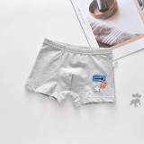 Kid Boys 5 Packs Print Rocket Car Boxer Briefs Cotton Underwear