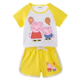 Toddler Kids Balloons Summer Short Pajamas Sleepwear Set Cotton Pjs