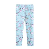 Toddler Kid Girl Print Unicorn Stars Cotton Leggings Pants