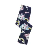 Toddler Kid Girl Print Rainbow Unicorn Stars Cotton Leggings Bottoms